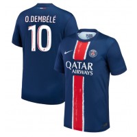 Paris Saint-Germain Ousmane Dembele #10 Domáci futbalový dres 2024-25 Krátky Rukáv